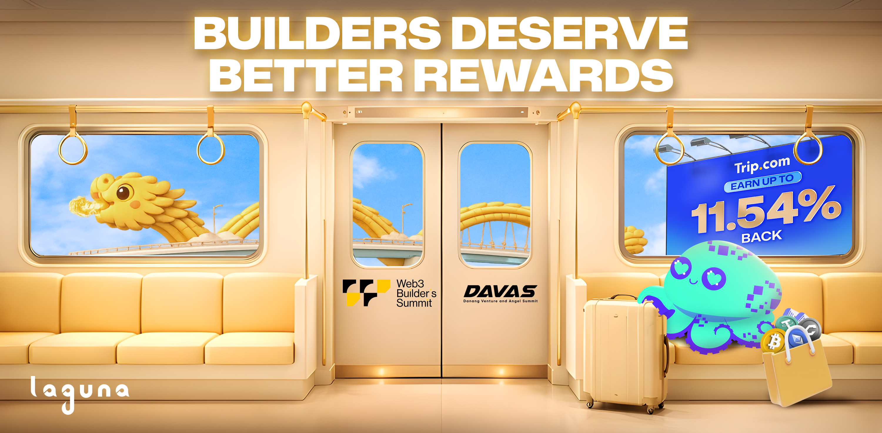 Builders Deserve Better Rewards – W3BS x Laguna Network
